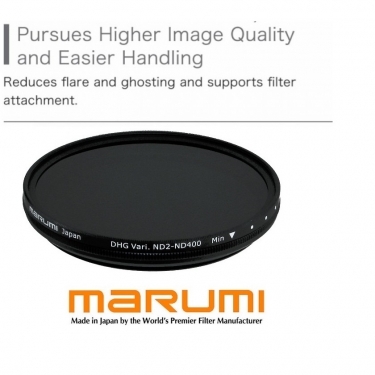 Marumi 58mm DHG Variable ND2-ND400 Neutral Density Filter