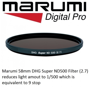 Marumi 58mm DHG Super ND500 Filter