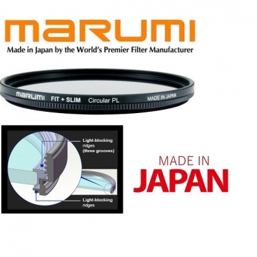 Marumi 62mm Fit Plus Slim Circular Polarizer Filter