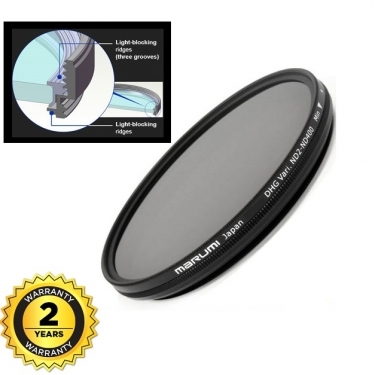 Marumi 67mm DHG Variable ND2-ND400 Neutral Density Filter