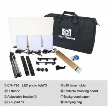 NanGuang 3H LED Photo Light Kit