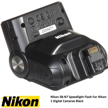 Nikon SB-N7 Speedlight Flash For Nikon 1 Digital Cameras Black