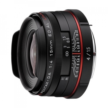 Pentax High Definition DA 15mm F4 ED AL Limited Lens (Black)