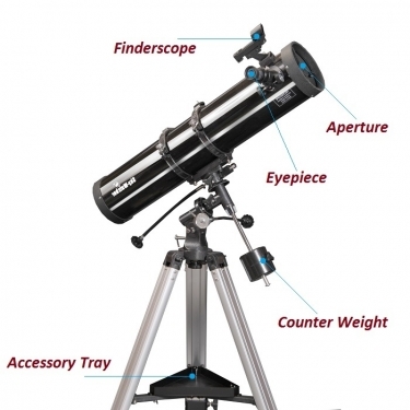 Skywatcher Explorer-130 EQ2 Newtonian Reflector F/900 Telescope