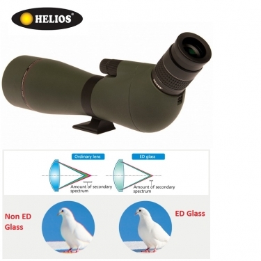 Helios Fieldmaster ED85DS 20-60x85 ED Dual-Speed WP Spotting Scope Helios Fieldmaster ED85DS 20-60x85 ED Dual-Speed WP Spotting Scope