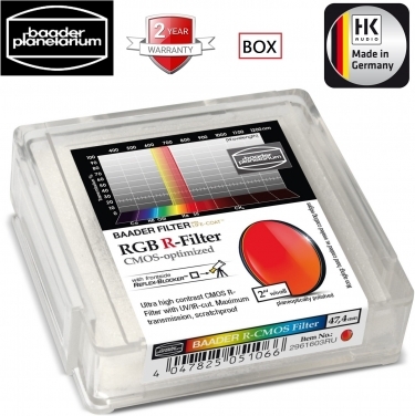 Baader RGB R filter 2 Inches unmounted for FCCT