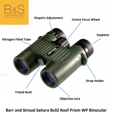 Barr & Stroud Sahara 8x32 FMC Roof Prism WP Binocular