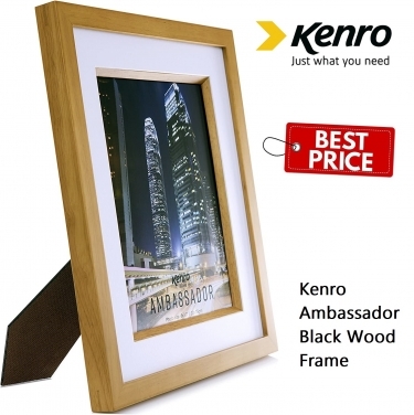 Kenro Ambassador Black Wood Frame 6x4 Inches
