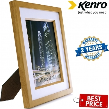 Kenro Ambassador Natural Wood Frame 6x4 Inches