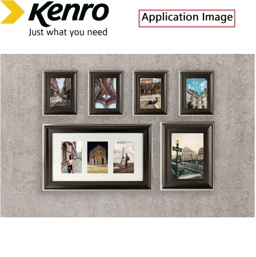 Kenro Bergamo Charcoal Frame 8x6 Inches