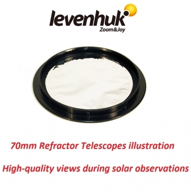 Levenhuk Solar Filter for 70mm Reflector Telescopes
