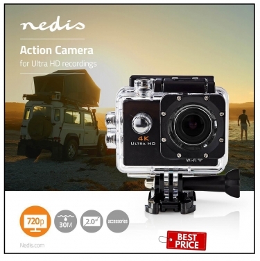 Nedis Action Camera Ultra HD 4K WiFi Case