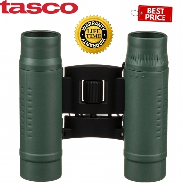 Tasco 10x25 Essentials Compact Binoculars (Green)