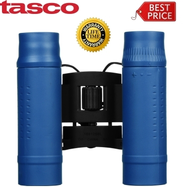 Tasco 10x25 Essentials Compact Binoculars (Blue)