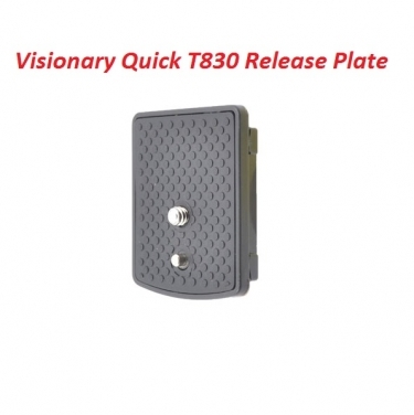 Visionary Quick Release Plate For T830 Tripod