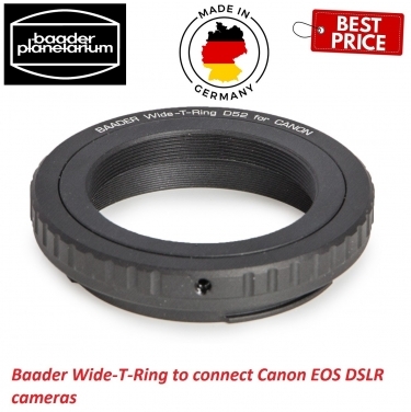 Baader Wide T-Ring Canon EOS with D52i to T-2 and S52