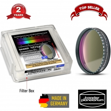 Baader 2 Inch ND-0.6 Multicoated Neutral Density Filter