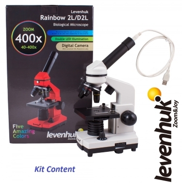 Levenhuk Rainbow D2L 0.3M Digital Moonstone Microscope