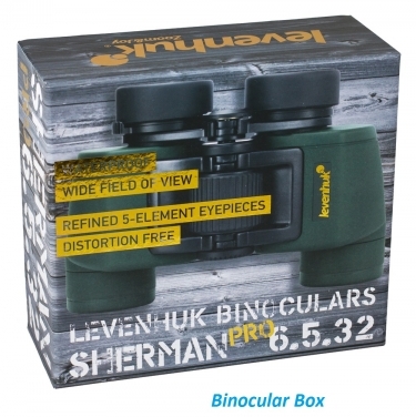Levenhuk Sherman Pro 6.5x32 Binoculars