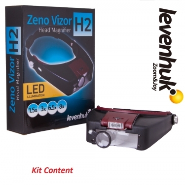 Levenhuk Zeno Vizor H2 Head Magnifier