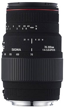 Sigma 70-300mm F4-5.6 APO DG Macro Tele Zoom Lens for Sony