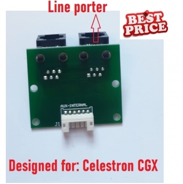 Celestron CGX200 AUX Connector PCB Rev B