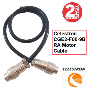 Celestron CGE2-F00-9B RA Motor Cable for CGE Pro Series Mounts