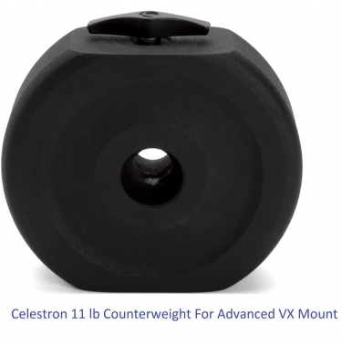 Celestron 11 lb Counterweight For Advanced VX Mount