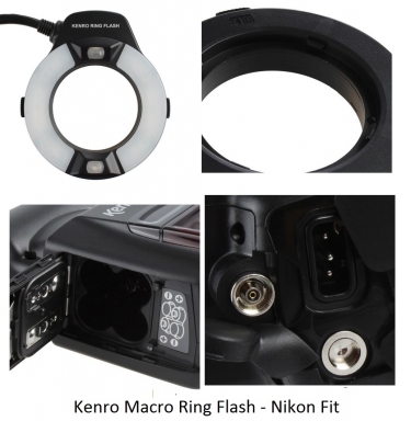 Kenro Macro Ring Flash - Nikon fit