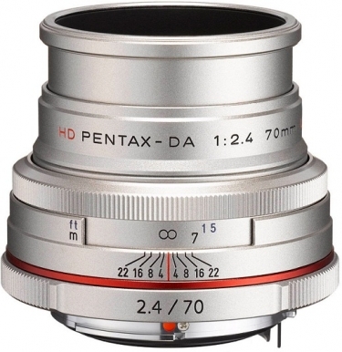 Pentax MH-RE49 Lens Hood Silver