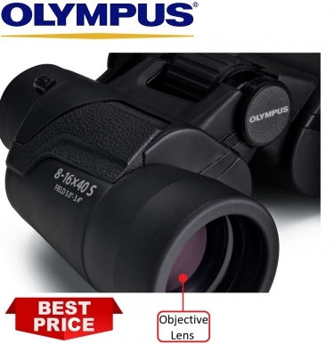 Olympus 8-16x40 Explorer S Zoom Binoculars Black