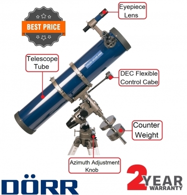 Dorr Danubia Atlas 2000 Newton Reflector Astro Telescope