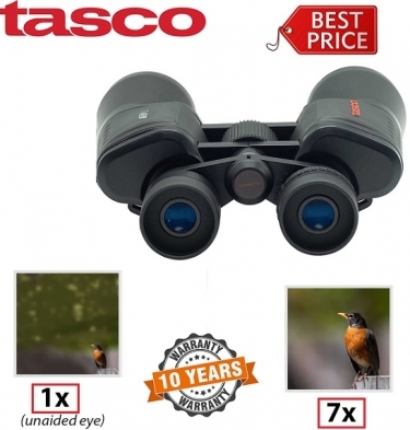Tasco 7x50 Black Porro MC,7x50mm Essentials Binocular