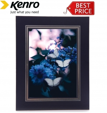 Kenro Strut Mounts 8x10 Inch Blue Box of 10 Gold Blocking Frame