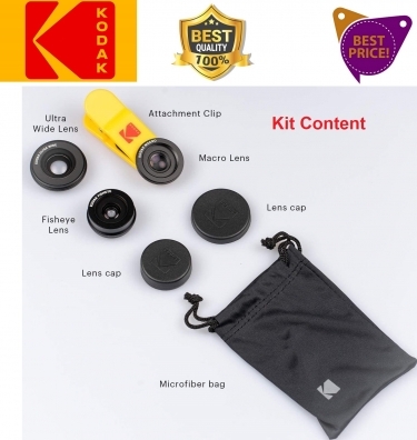 Kodak 3-in-1 Smartphone Lens Set