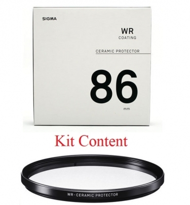 Sigma 86mm WR Ceramic Protector Filter