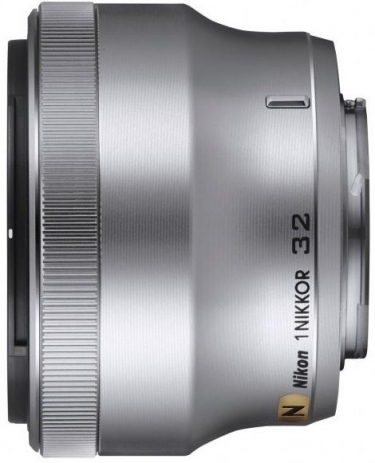 Nikon 1 Nikkor 32mm F1.2 Lens Silver