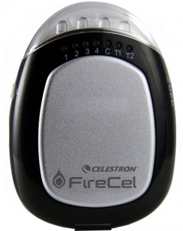 Celestron Red LED Flashlight FireCel With Portable USB Charger