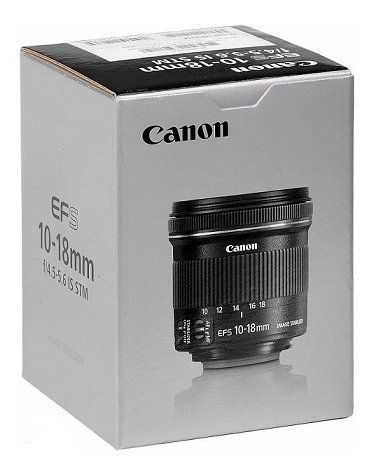 Canon EF-S 10-18mm F4.5-5.6 IS STM Ultra Wide Zoom Lens