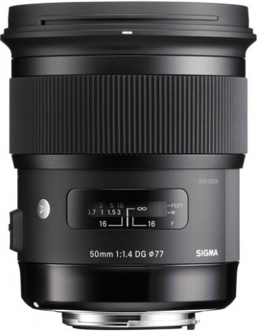 Sigma 50mm F1.4 DG HSM Art Lens For Nikon F Mount Cameras