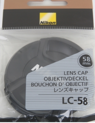 Nikon 58mm LC-58 Snap-on Lens Cap