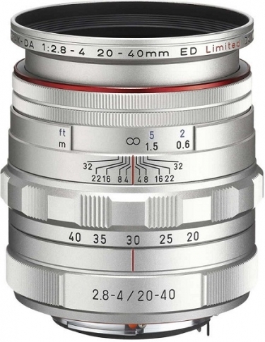 Pentax MH-RA55 Lens Hood Silver
