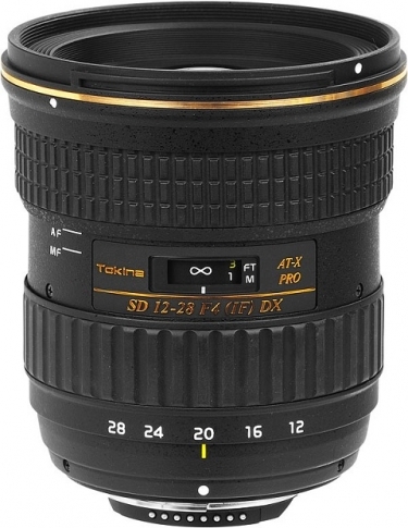 Tokina AT-X 12-28mm F4.0 AF Pro DX Lens For Nikon