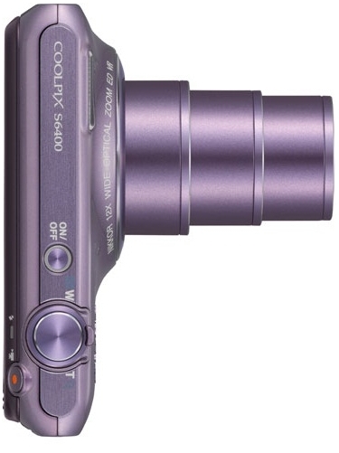 Nikon 16 MP Coolpix S6400 Digital Camera Purple