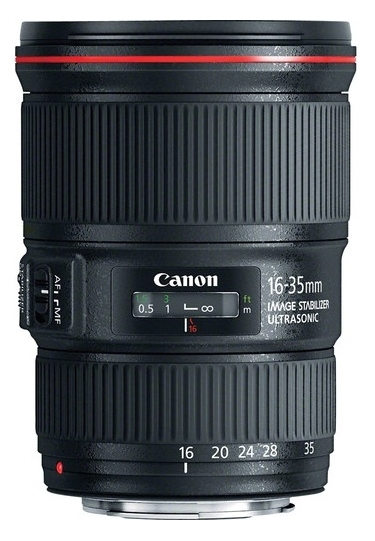 Canon EF 16-35mm F4L IS USM Lens