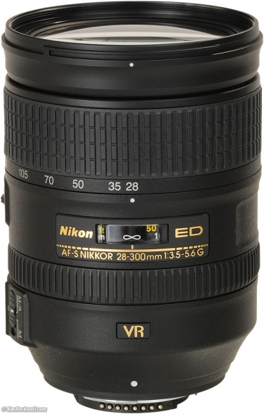 Nikon AF-S 28-300mm F3.5-5.6G ED VR Lens