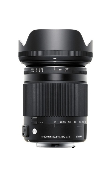 Sigma 18-300mm F3.5-6.3 DC Macro OS HSM Contemporary Lens For Canon