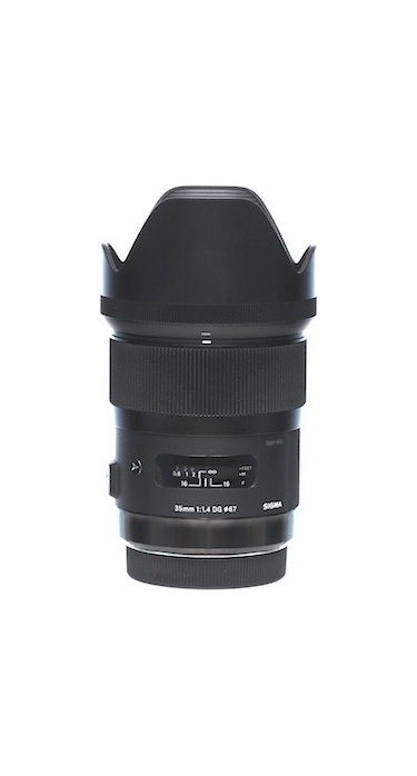 Sigma 35mm F1.4 DG HSM Art Lens For Sony DSLR Cameras