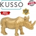 Kusso Gold Rhino Decoration