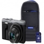 Panasonic DMC-TZ80 Silver Camera Kit inc Case & 16GB SD Card